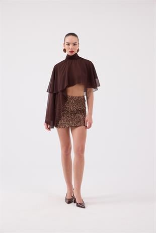 Harley Skirt Brown