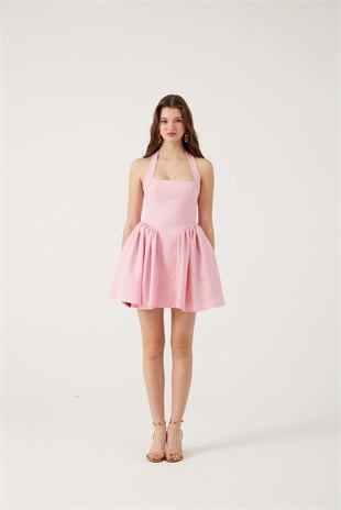 Cepli Mini Felici Elbise Pembe
