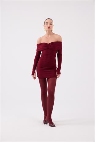 Dreamer Dress Burgundy