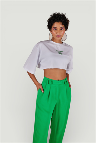 Palasia Trousers Light Green
