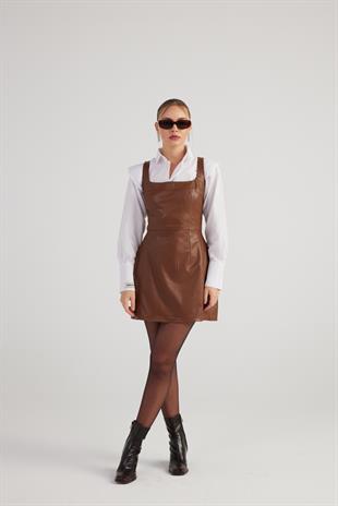 Larissa Dress Brown