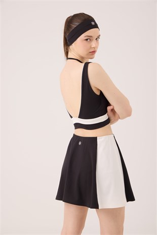  High Waist Stella Short Skirt Black