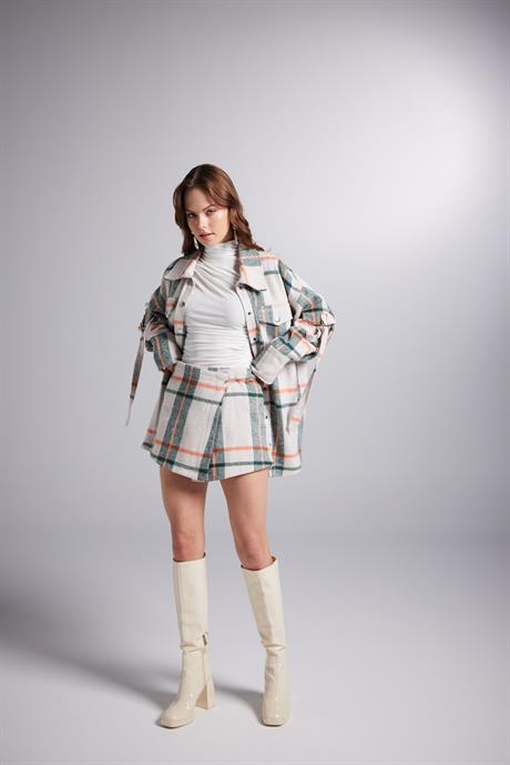 Odin Shorts Skirt Beige