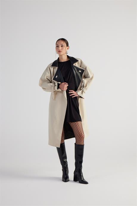 Cloak Trench Beige