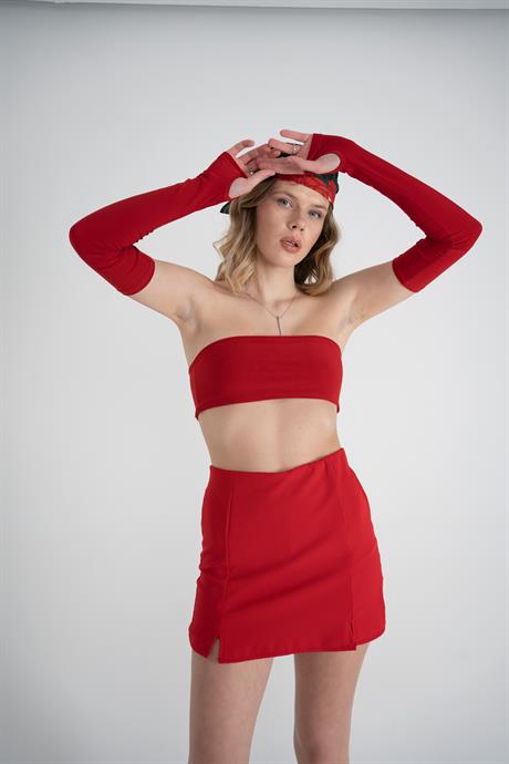Wren Shorts Skirt Red