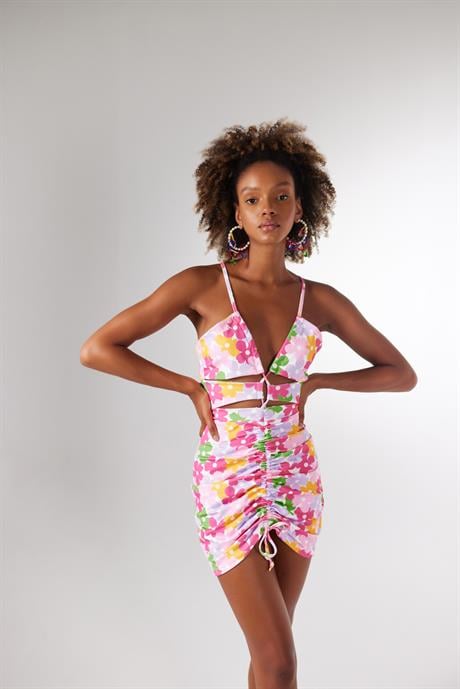 Verano Elbise Pembe