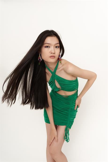 Viola Dress Green