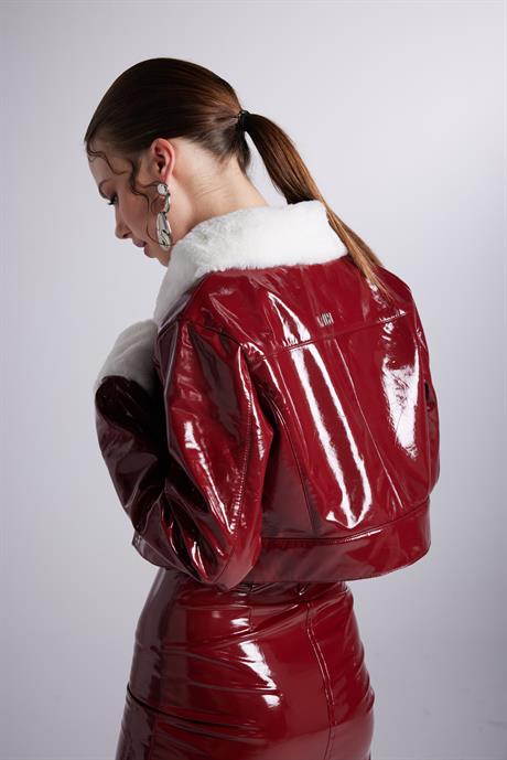 Bria Ceket Bordo