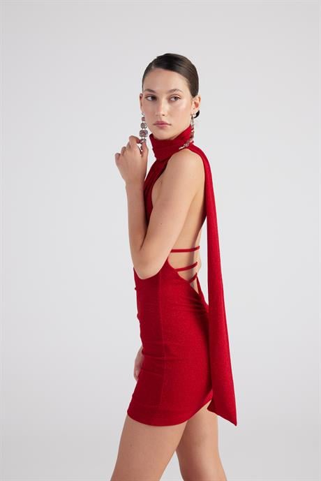 Bella Dress Red