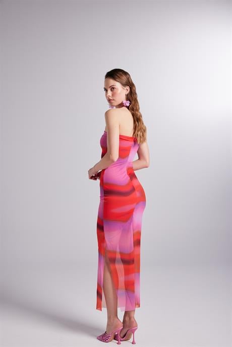 Hued Elbise Pembe