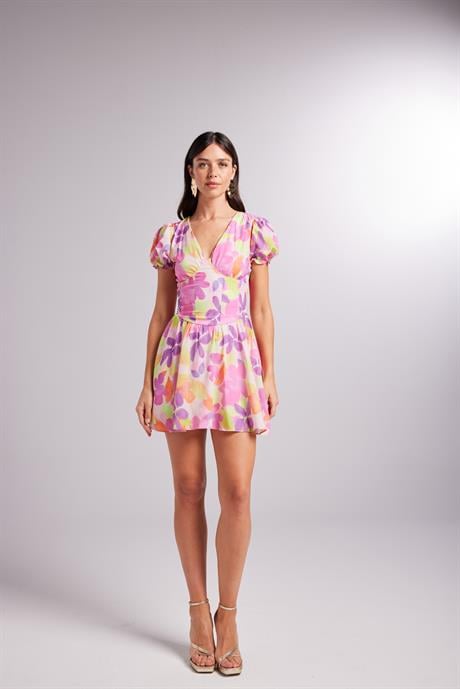 Manica Elbise Pembe