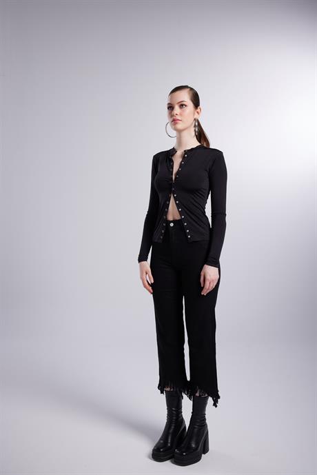 Swan Jean Pantolon Siyah