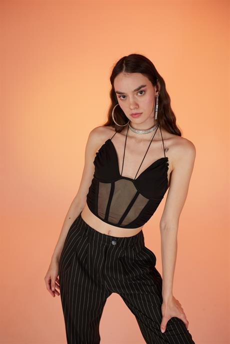 Sasha Bluz Siyah