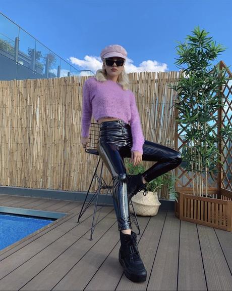 Threse Lila Kazak Pembe (Toz)