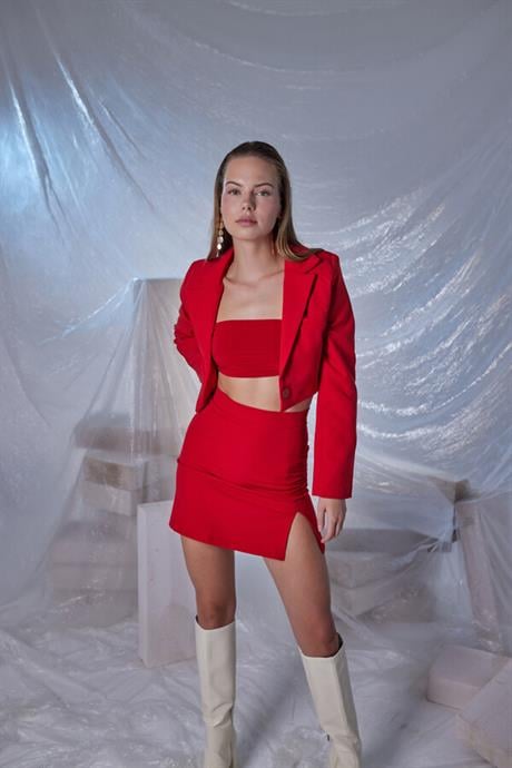 Panky Skirt Red
