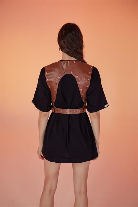 Vest Belt Brown