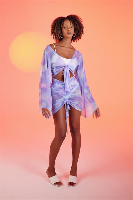 Bonita Pareo Suit Lilac