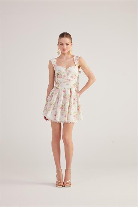 Romance Elbise Pembe