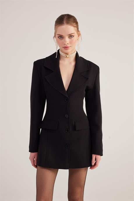 Deja Blazer Jacket Black