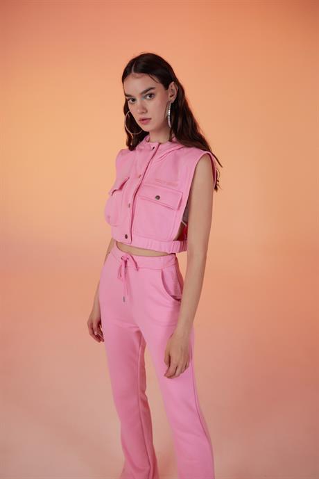 Jura Yelek Pembe
