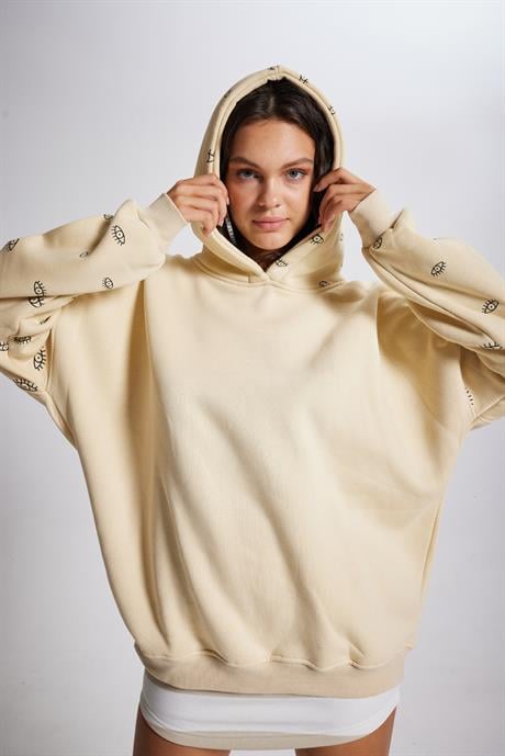 Eye Sweatshirt Bej