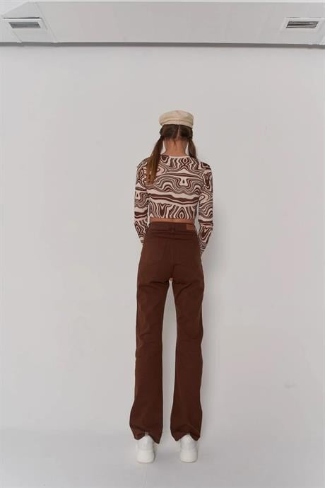 Marron Trousers Brown