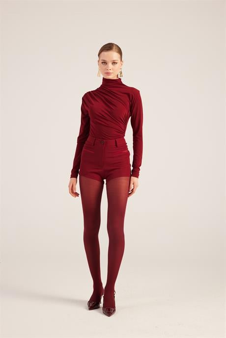 Bailey Şort Bordo