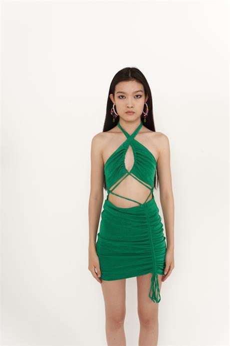 Viola Dress Green