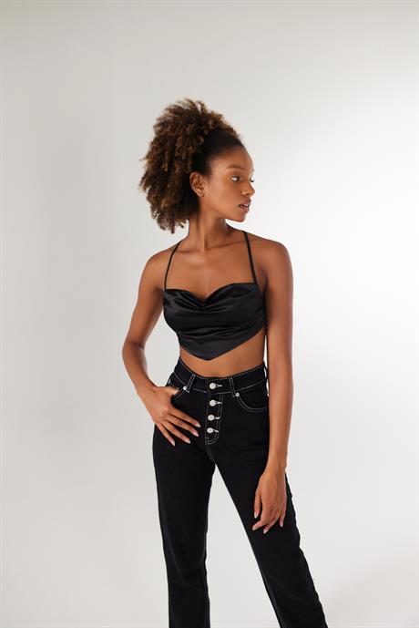 Shery Crop Siyah