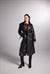 Collider Deri Trenchcoat Siyah