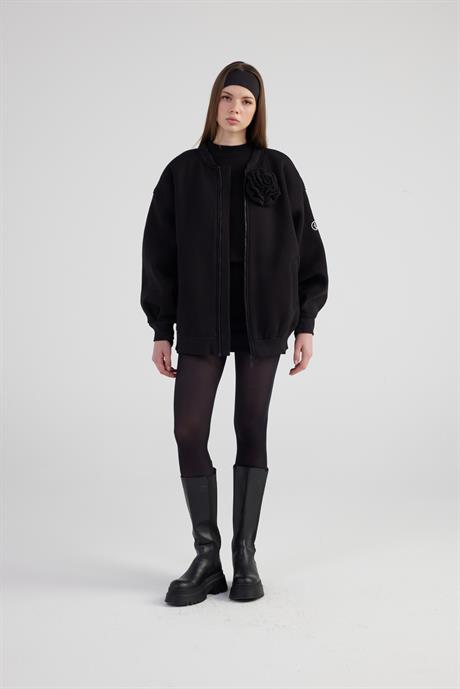 Alexa Bomber Ceket Siyah