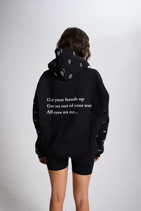 Eye Sweatshirt Siyah