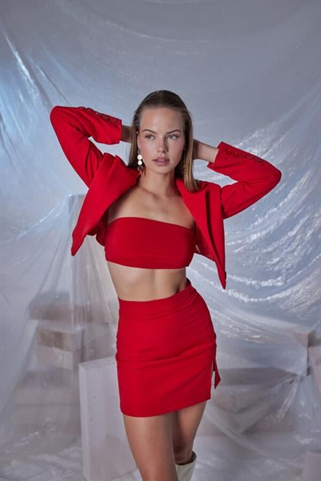 Panky Skirt Red