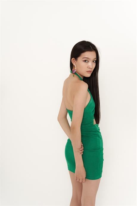 Viola Dress Green