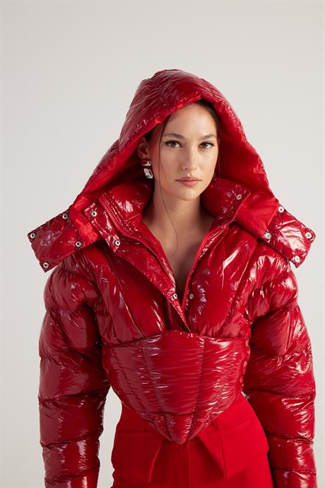 Aida Coat Red
