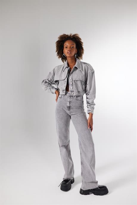 Lorenzo Jean Trousers Grey