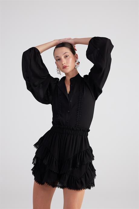 Pixie Shirt Black
