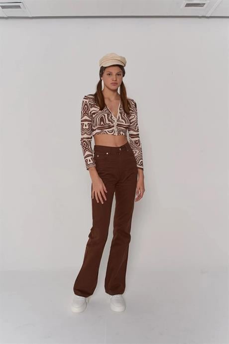 Marron Trousers Brown