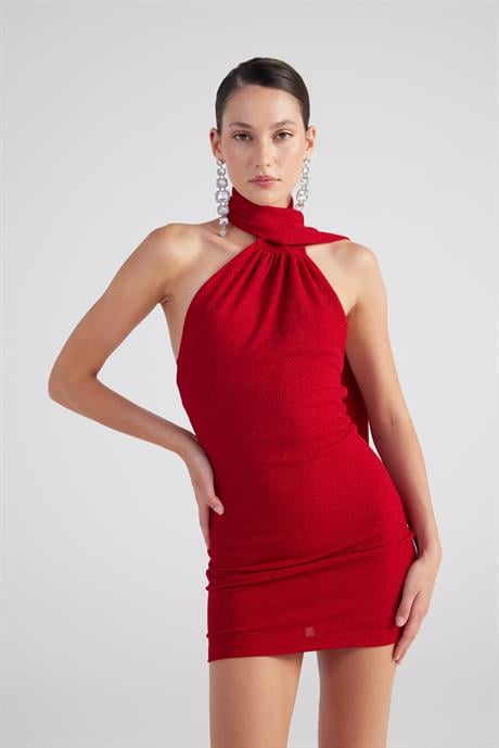 Bella Dress Red