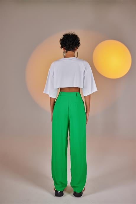 Holly Crop Tshirt Beyaz