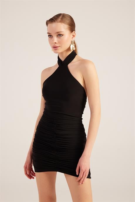 Perla Elbise Siyah