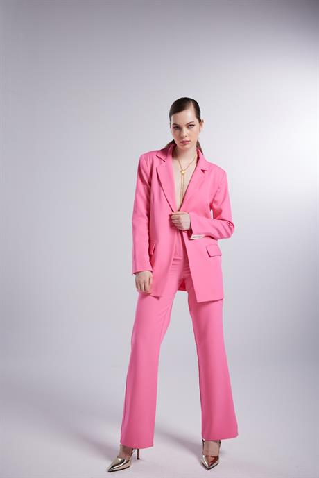 Panky Blazer Ceket Pembe