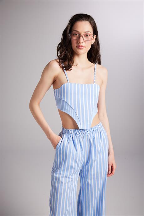 Harmony Bustier Blue