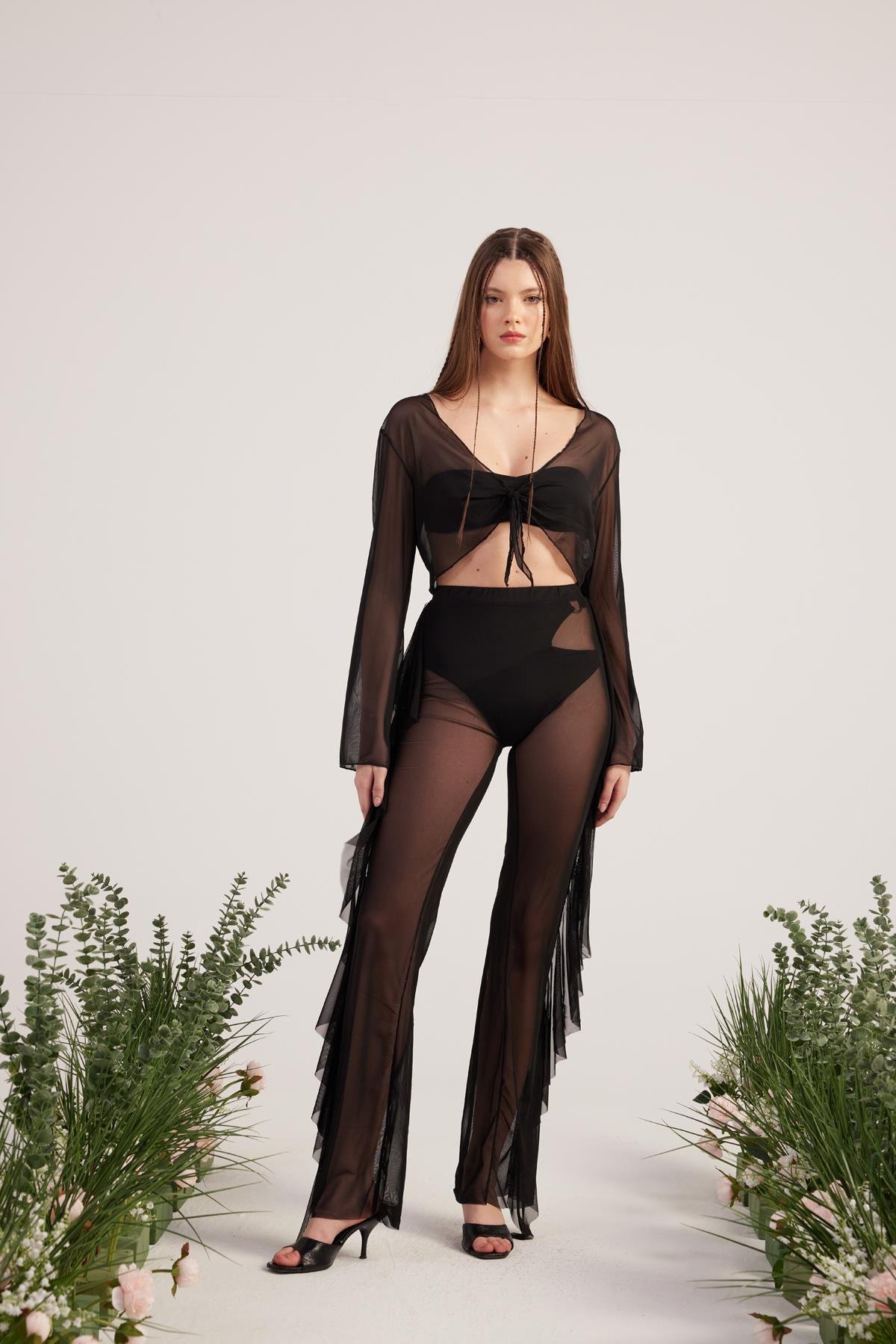 Alt Üst Jix Pareo Takım Siyah