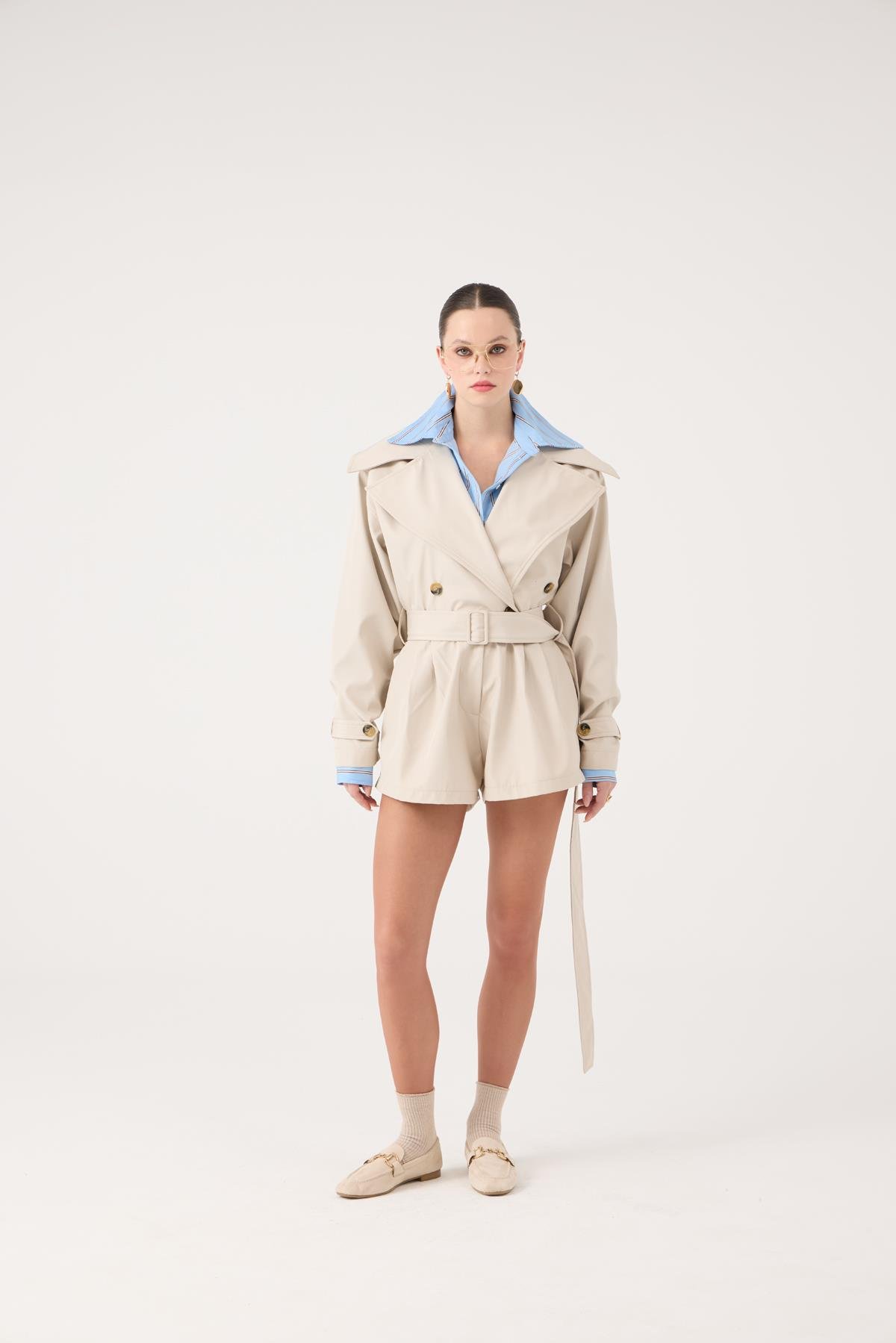 Regan Jumpsuit Beige