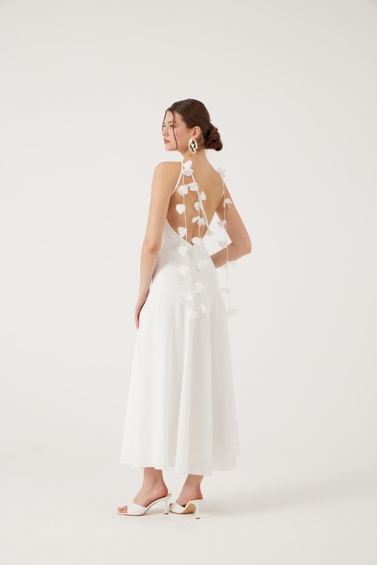 Raina Dress White