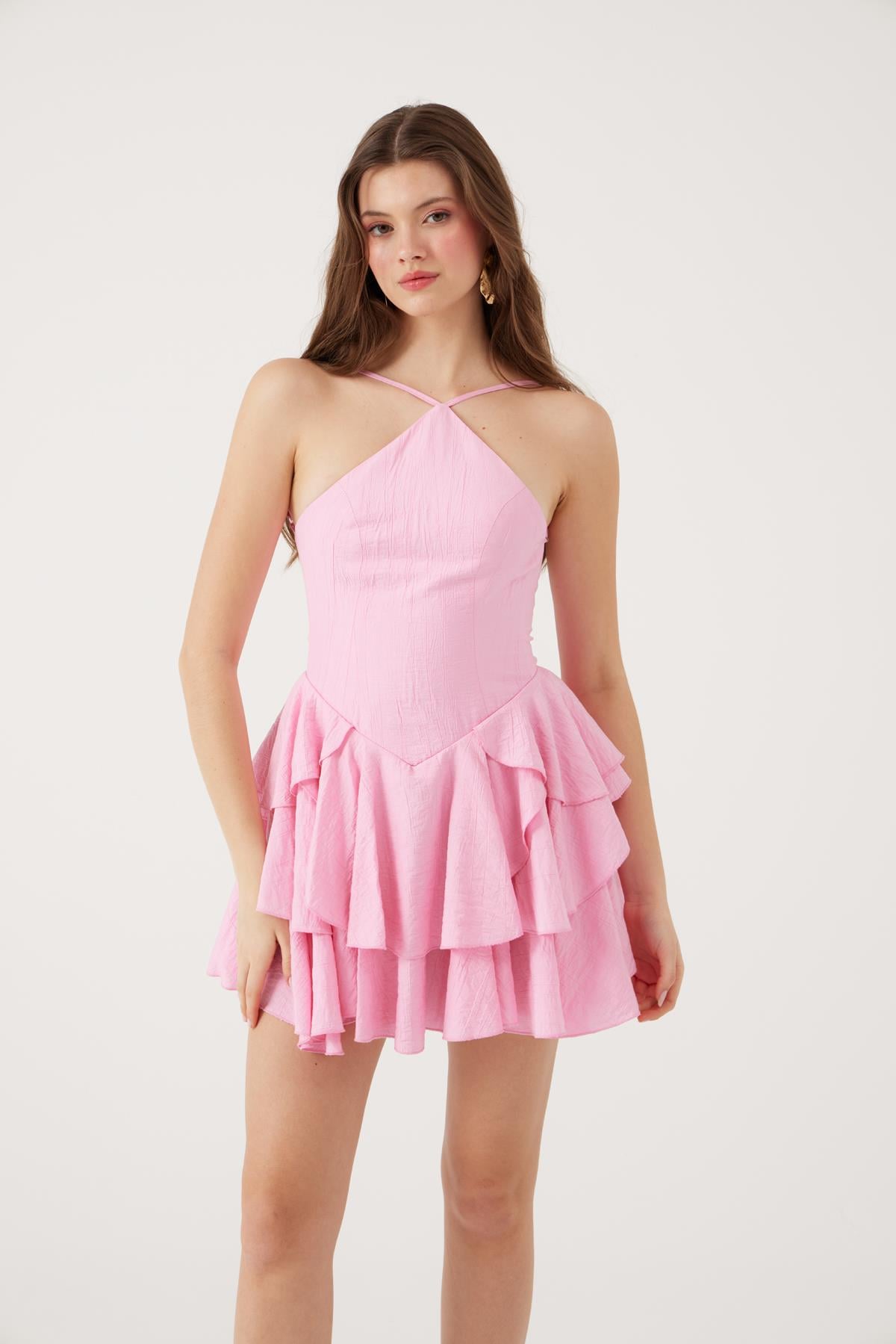 Holly Lolly - Keira Elbise Pembe - Elbise