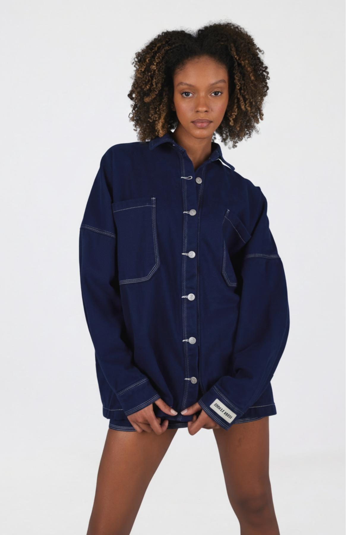 Sofie Shirt Dark Blue