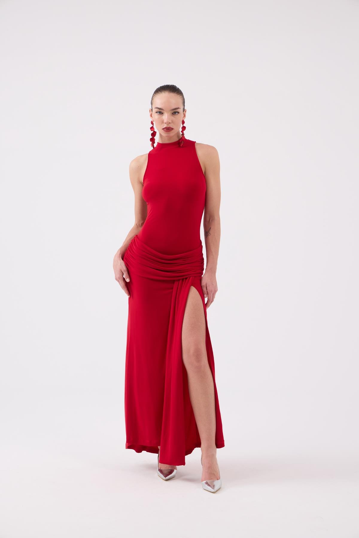 Emilia Dress Red