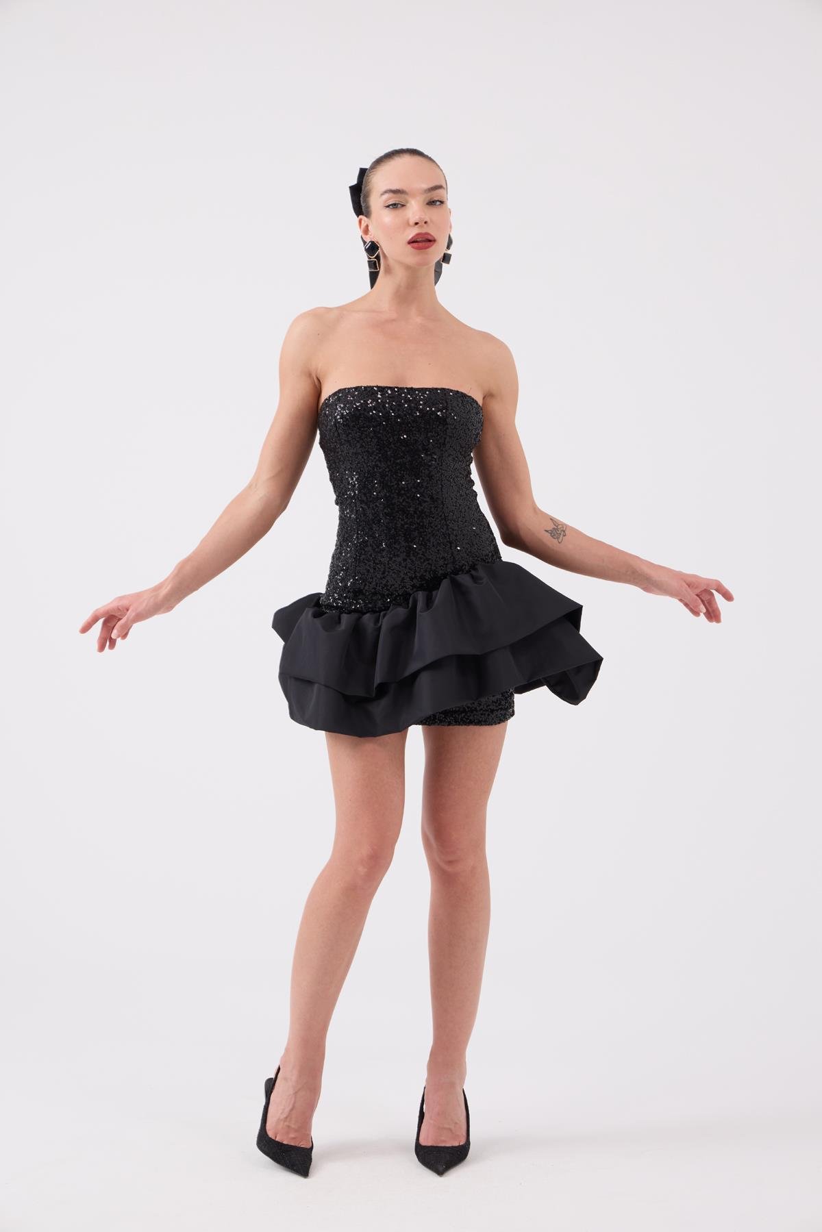 Frencesca Dress Black